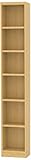 白井産業(SHIRAI) タナリオ オーダーラック 高さ180cm 幅30cm 奥行19cm ナチュラルオーク(1) 棚強度T 追加棚板2枚 TNL-EM18030ATF2NA2