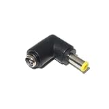 DCプラグ 変換アダプター L型 外径 5.5mm / 内径 2.1mm ⇒ 外径 5.5mm / 内径 3.3mm センターピンあり （90度 / EIAJ 極性統一プラグ #4 準拠） （90度 / EIAJ 極性統一プラグ #4 準拠） 対応 NEC Aterm 無線ルータ WI-FI PoE ホームゲートウェイ auひかり 東芝ポータブルブルー もっと