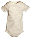 雨滴28460C6雨滴クロス刺繍アイボリーボディスーツ、サイズ3-6カ月。