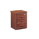 ナイトテーブル バジル 36-3段 ブラウン