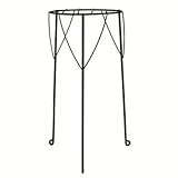 Austram-グリフィスクリークで28122408 10.25をデザイン。のx 21インチハス属-ロータスプランターレザーブラックスタンド