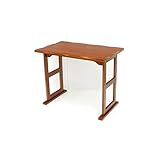 高座椅子用テーブル(机) 木製 幅80cm×奥行50cm×高さ63.5cm ライトブラウン
