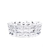 CXQ ノルディッククリエイティブ円形クリスタルガラス灰皿ホームリビングルーム