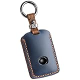 【smasol】互換品 新型 マツダ CX-80 CX8 CX5 CX30 MX30 CX60 CX-30 CX-8 ロードスター 本革 キーケース レザー キーカバー マツダ3 マツダ6 スマートキーケース アクセサリー 本革 ブルー / 2ボタン