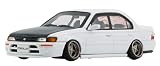 BM CREATIONS 1/64 トヨタ カローラ 1996 AE100 パールホワイト/カーボンボンネット RHD 完成品