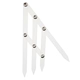 Kesoto 眉毛整形用具　ゴールデン　平均　キャリパー　永久　眉毛　ルーラー　シェイピング　ツール　メジャー　キャリパー　高品質