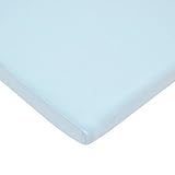 Pindaboo 100% Cotton Value Jersey Knit Fitted Portable/Mini Sheet (Blue) by Pindaboo