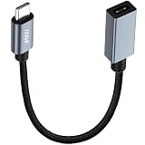 UsbC 延長ケーブル 480Gbps/100W USB Type C オス - メス 延長ナイロン 高速充電 & データ転送コード Type C 延長ケーブル スピードデータ転送ケーブル ナイロン編組タイプCケーブル PD 100W