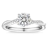 [KRKCLIFE] リング レディース 指輪 モアサナイト プロポーズリング 婚約指輪 レディース ジュエリー アクセサリー スターリング