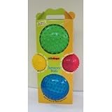 Edushape 4 Pack Sensory Ball (ソフト ボール ) Mega Pack (Colors May Vary)