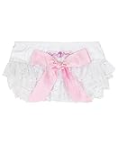 RUFFLE BUTTS ラッフルバッツ　RUFFLE BUTT　ラッフルバット　（サイズ：12-18m、カラー：White Lace Woven) [並行輸入品]