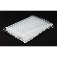 日本製 タピオカストロー 直径12mm×長さ180mm (約) タピオカ用ストロー (半透明, 30本セット)