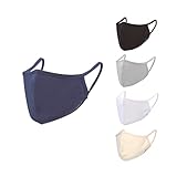 息がしやすい スポーツマスク Lサイズ BK 2枚1組 UVカット 人気 メンズ 男性 スポーツ用／ オールクールマスク／ メッシュ 洗える 苦しくない (ブラック)