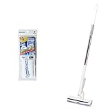 アズマ 工業 窓拭き ワイパー スペア 窓・網戸楽絞り 替え 水切り SP390+AZ578 窓・網戸 楽絞りワイパーF 伸縮タイプ