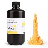 ELEGOO 光造形3Dプリンター用 UVレジン イエロー 1000g 低収縮 高精度 光硬化可能樹脂 3Dプリンタ向け