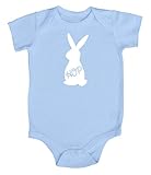 イースターHopping Bunnyベビーボディスーツ カラー: ブルー