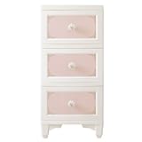 リルデココ ドレスチェンジチェストDPC3段/DPC-03-PI ピンク/3段