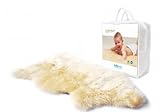 Soft Natural Lambskin - Honey Colour by Bowron Sheepskins