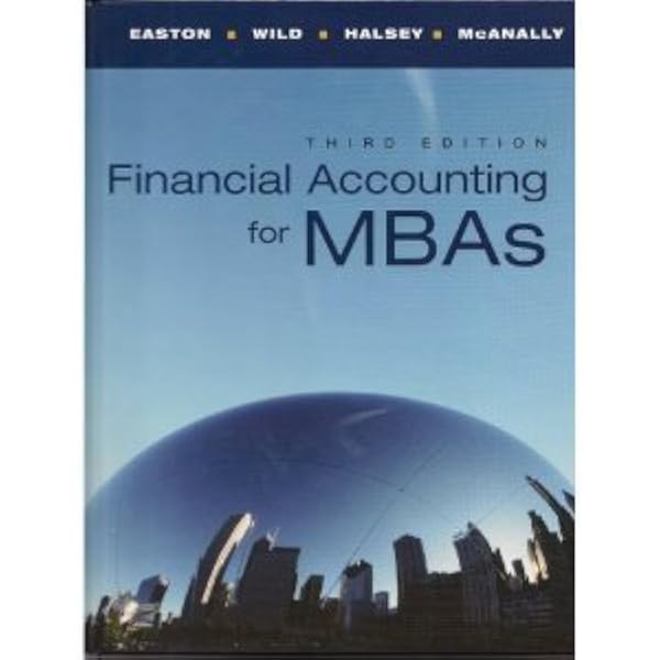 Amazon.co.jp: Financial Accounting for MBAs 7e : 本