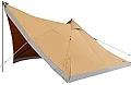 SoomloomテントKhufu(M)スクエアワンポールTC素材ポリコットン 日陰濃い 快適さ 防風/防雨/UVカット/通気 家庭/カップルキャンプ/アウトドア