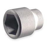 Ampco Safety Tools SS-1/2D22MM Socket, Standard, Non-Sparking, Non-Magnetic, Corrosion Resistant, 1/