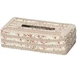 ちどり産業 花柄 ティッシュケース ナチュラル 13-01NA