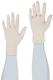 QRP XMG09M Qualatex Miracle Grip Latex Glove,Disposable,Powder-Free,6milThickness,9 Length,Medium,Wh