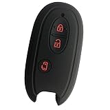 ZIAN スズキ 車用 スマートキーケース MK32スペーシア/DA17エブリイ/HA25・HA36アルト/ワゴンR/パレットなど (ブラック2)