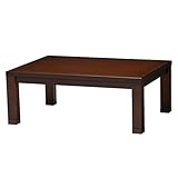 こたつ オールシーズンコタツ　長方形105巾　家具調コタツ　桔梗（ききょう）105　ブラウン色