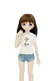 【Petite Marie】 1/3 MDD 対応 おもしろ Tシャツ 白T 文字入り 令和 半袖 40cmドール BJD 人形服 【プティットマリエ】 [No.0051]