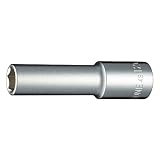 トネ(TONE) ディープソケット(6角) 4S-12L 差込角12.7mm(1/2") 二面幅12mm