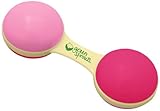 Cornstarch Dumbell Rattle – ホットピンク – 0 – 12 Months – 最初Adventures