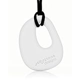 Organic Pendant - Silicone Necklace (Teething/Nursing) (Snow White) by Jellystone Designs [並行輸入品]
