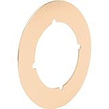 Prime-Line Products U 9524 Back Plate, 3-1/2-Inch, Brass Plated, 2-Pack [並行輸入品]