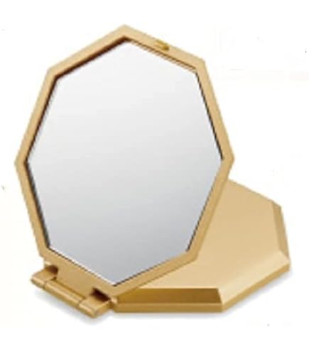 Amazon.co.jp: 10倍拡大鏡コンパクト八角ミラー コンパクトミラー 拡大