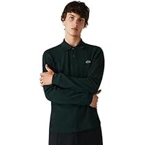 タグ付き・新品❗️LACOSTE グリーン 長袖ポロシャツ US L ラコステ LACOSTE オリジナルフィット 長袖 ポロシャツ
