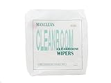 ［HyperClean］ クリーン ルーム 用 ワイピング クロス クリーン ルーム での 拭き取り 作業 に CR-W01 (白, 21cm×21cm／150枚入り)