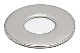 Flat Washer, Standard, 18-8 SS, 5/16in, Finish NL-19(R) PK25 by FOREVERBOLT