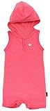 アンナニコラ パイル フード付袖なしボディショート 80cm ピンク 4058 A30 日本製
