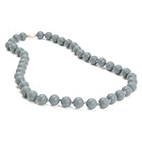 Chewbeads - Teething Necklace Stormy Grey by Jane