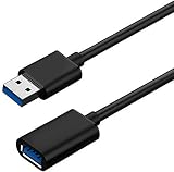 USB3.0 延長ケーブル 1M 超高速 延長コード USB A オス-メス 0.5M