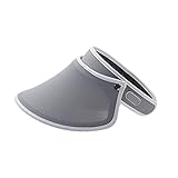 OHYOGA サンバイザー – 帽子 サンハット 日よけ帽子 ，灰色