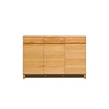 【takano_mokkou 高野木工 NATURAL ナチュラル リビング シリーズ】 完成品 国産 送料無料 (134キャビネット)