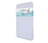 La Baby Sweet Dreams 2イン1 Orthopedicベビーベッドマットレス Crib MT-4115-MW