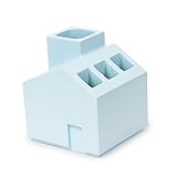 KLASIO オリジナル傘立て HOUSE 【アクアブルー】 おしゃれ 北欧 ポリストーン デザイン 贈り物 ギフト 結婚祝い 新築祝い スリム コンパクト インスタ映え