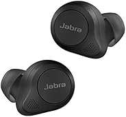 Jabra 完全ワイヤレスイヤホン アクティブノイズキャンセリング Elite 85t ブラック Bluetooth® 5.1 マルチポイント対応 2台同時接続 外音取込機能 専用アプリ マイク付 セミオープンデザイン 