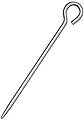 ピンペグ 20cm