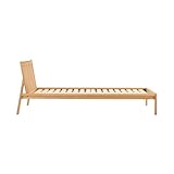 無印良品 もたれかかれる木製ベッド オーク材突板 セミダブル 84391637