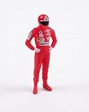Cartrix 1/43 F1 ドライバー フィギア ニキ・ラウダ 1976 フェラーリ Niki Lauda Ferrari Figure レジンモデル [並行輸入品]