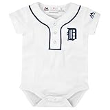 Outerstuff Detroit Tigersクリーパーボディスーツジャージ0 – 3 Months